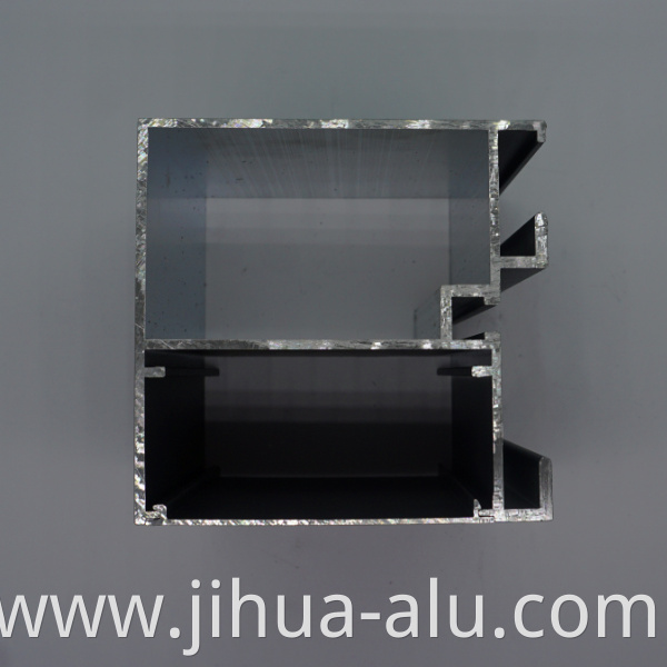 Structural Hidden Frame Stick Glass Aluminum Curtain Walls Aluminium Extrusion profile